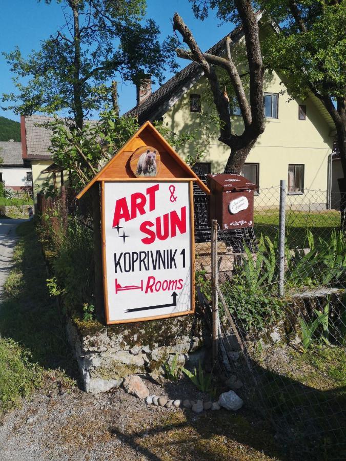 Art&Sun in an incredible Village Koprivnik Esterno foto